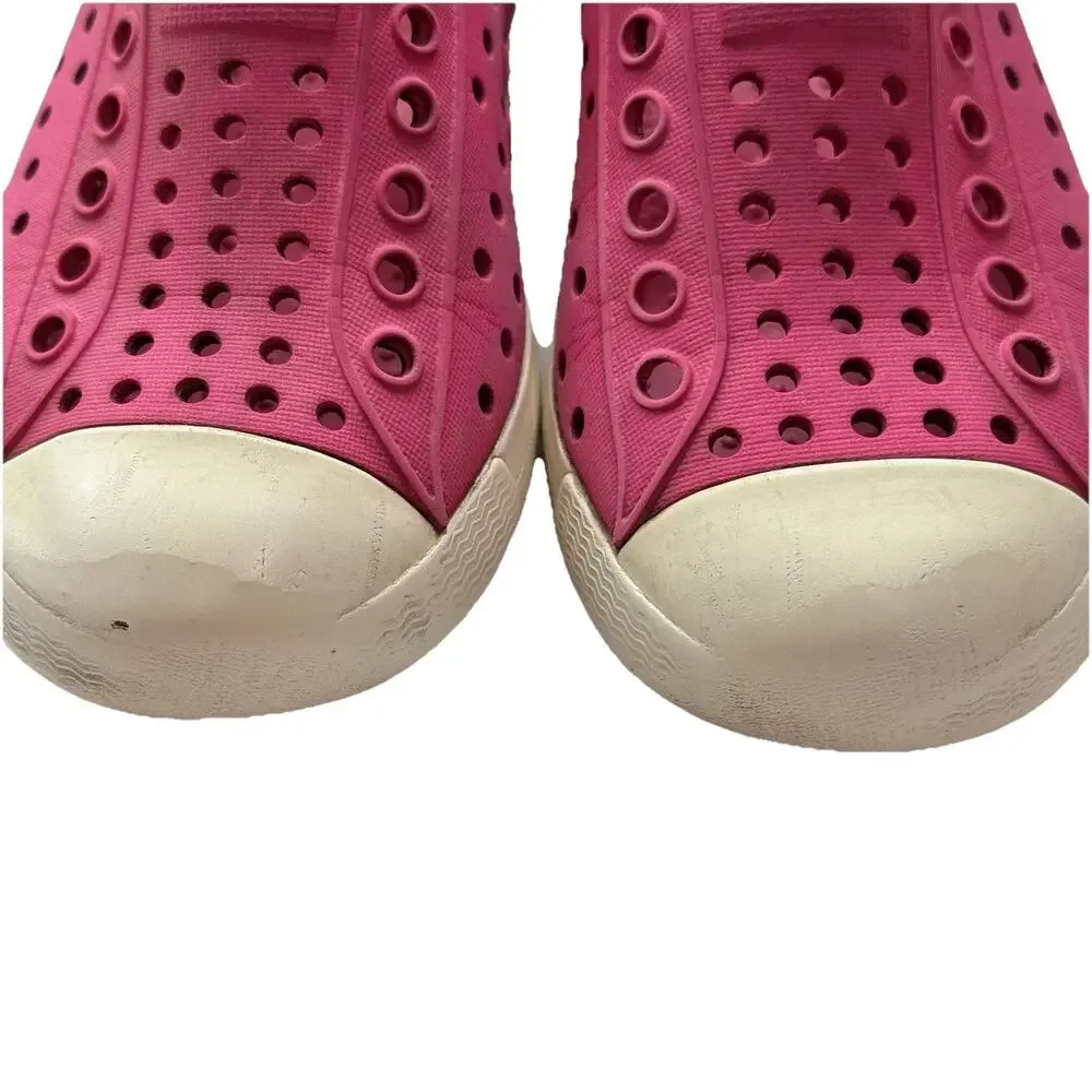 Native Jefferson Shoes Hollywood Pink Slip-On Toddler Size C9 Comfort Water